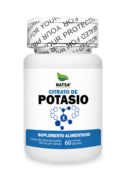 Citrato de Potasio 60 cápsulas
