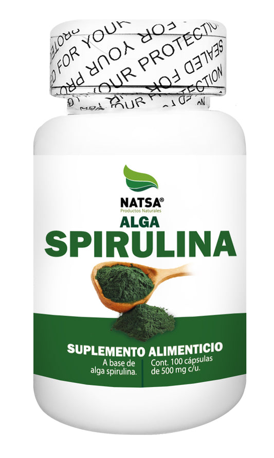 Alga Espirulina 100 cápsulas