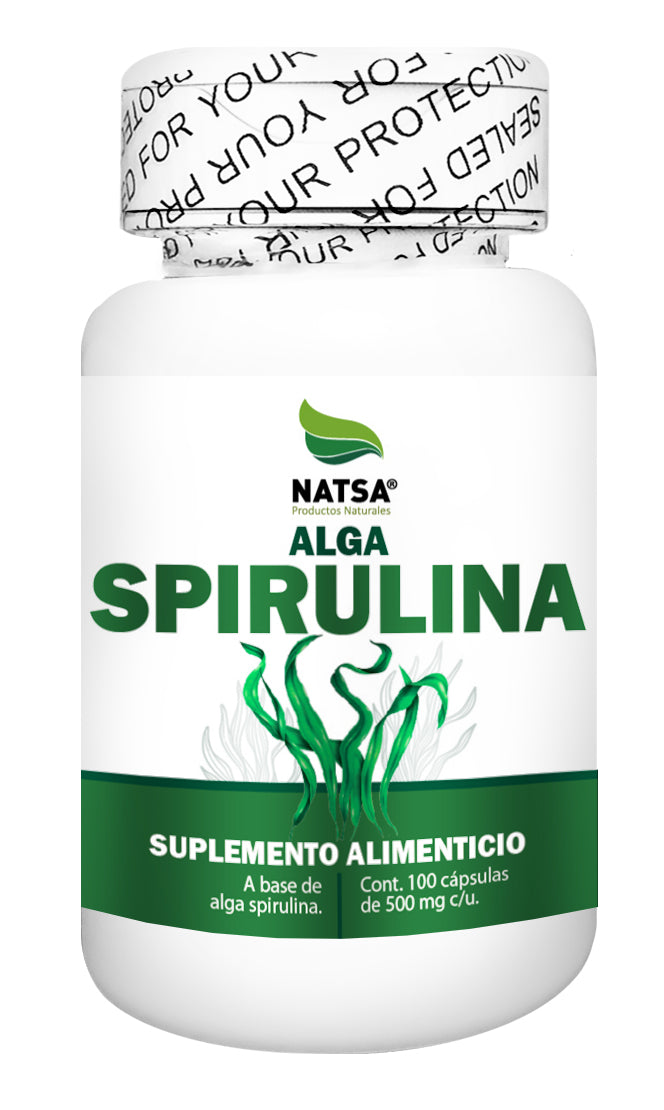 Alga Espirulina 100 cápsulas