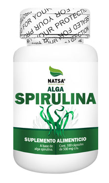 Alga Espirulina 100 cápsulas