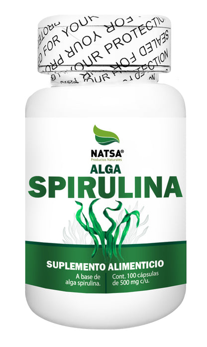 Alga Espirulina 100 cápsulas