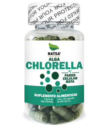 Chlorella 100 cápsulas