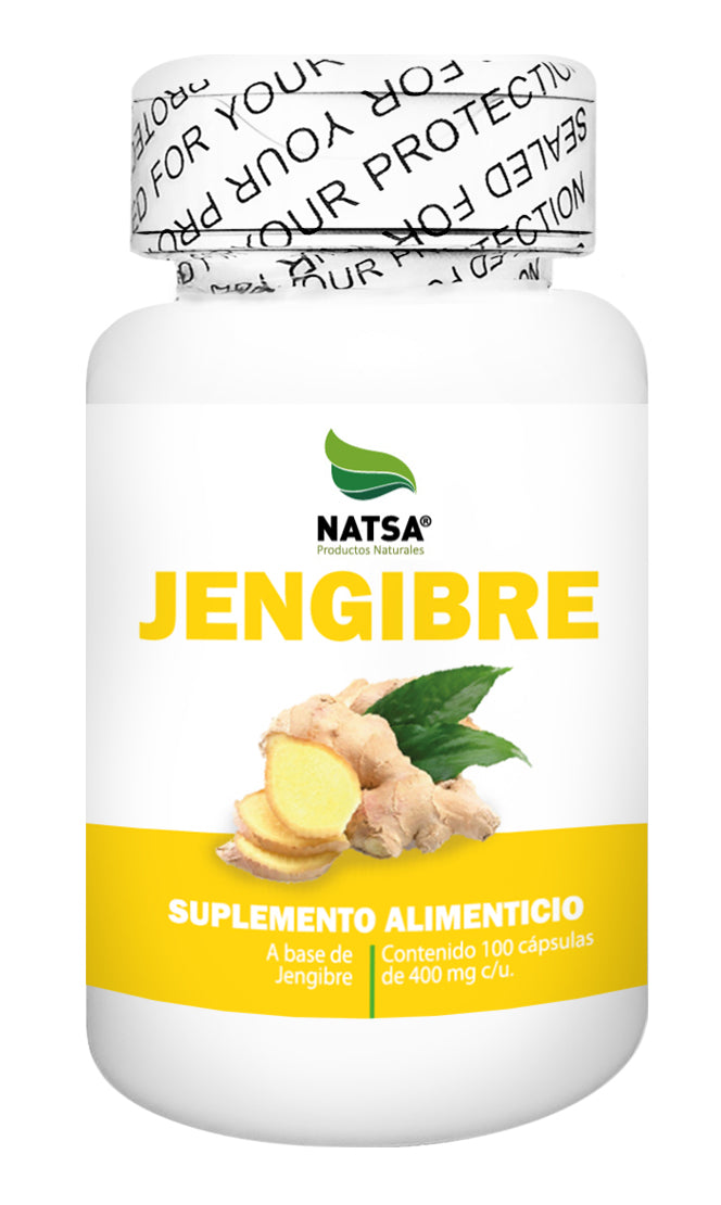 Jengibre 100 cápsulas