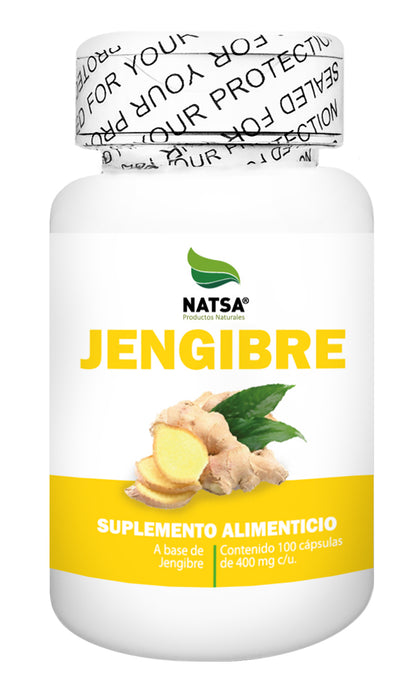 Jengibre 100 cápsulas