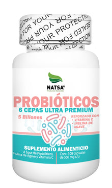 Probióticos 5 billones 100 cápsulas