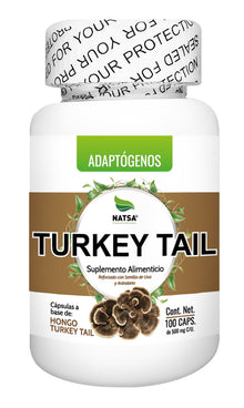 Turkey Tail Cola de Pavo 100 cápsulas