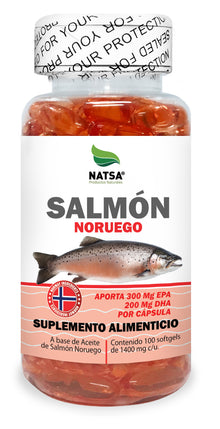 Salmón Noruego 100 softgels