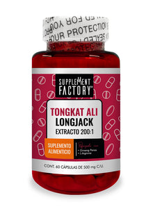 Tongkat Ali Longjack 60 cápsulas