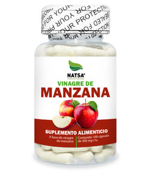 Vinagre de Manzana 100 cápsulas