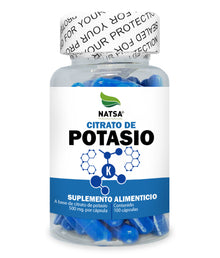 Citrato de Potasio 100 cápsulas