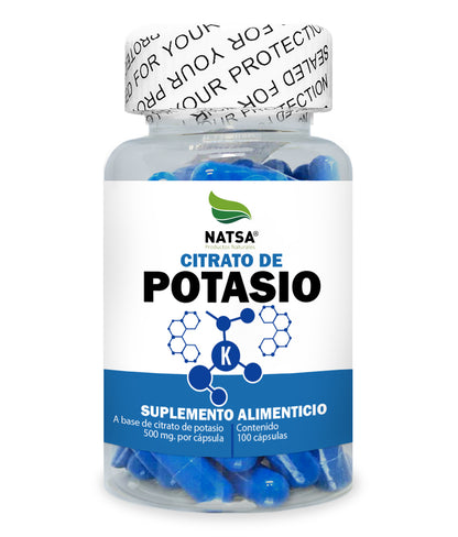 Citrato de Potasio 100 cápsulas