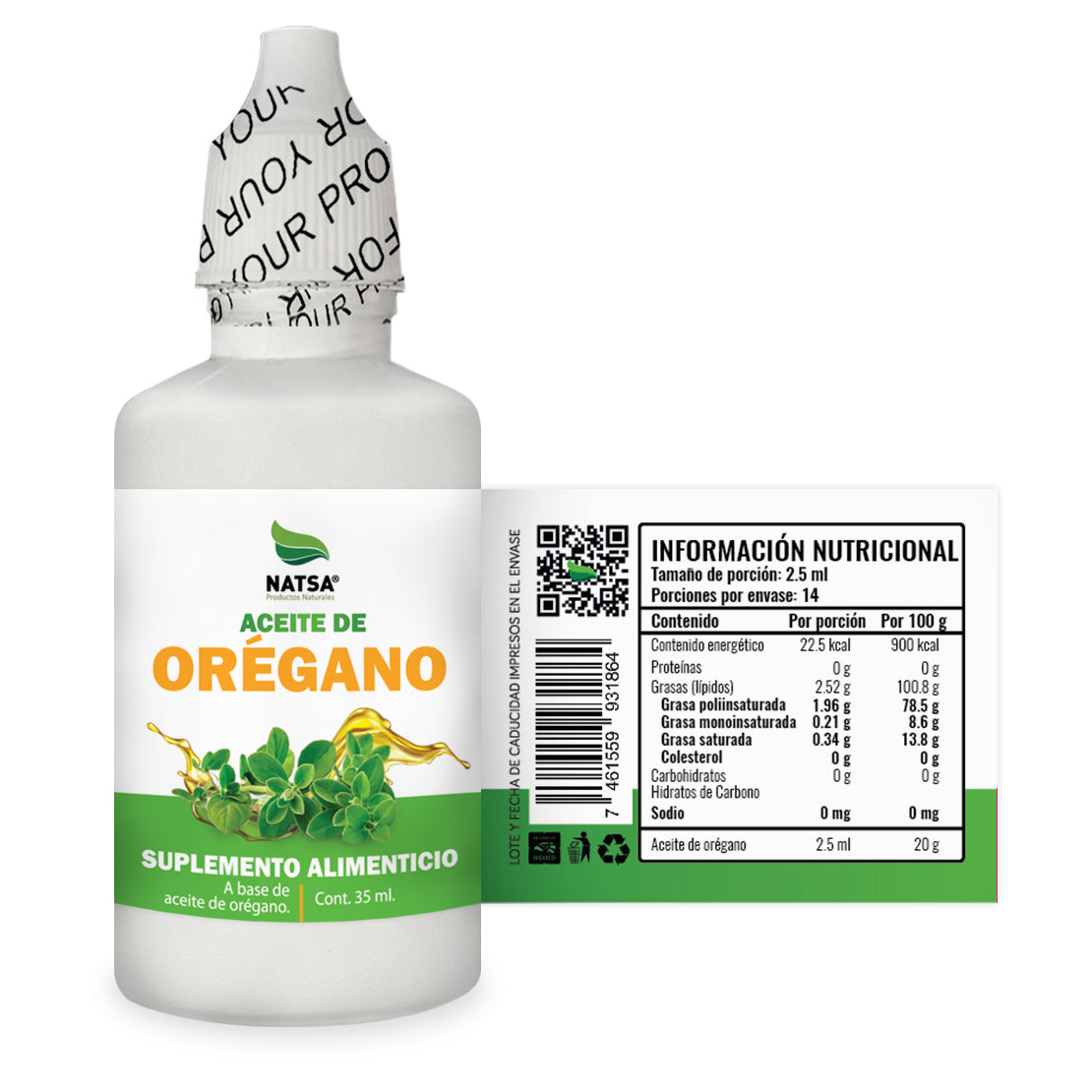 Aceite de Orégano 35 mL