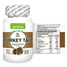 Turkey Tail Cola de Pavo 100 cápsulas
