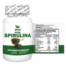 Alga Espirulina 100 cápsulas