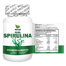 Alga Espirulina 100 cápsulas
