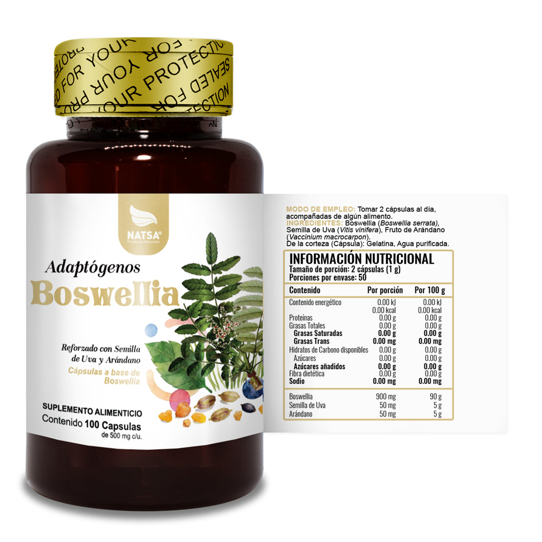 Boswellia 100 cápsulas