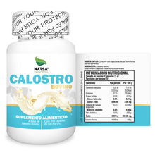 Calostro Bovino 100 cápsulas