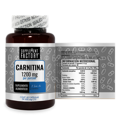 L Carnitina 60 cáspsulas