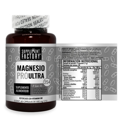 Magnesio Pro Ultra 60 cápsulas