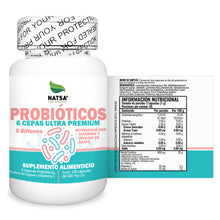 Probióticos 5 billones 100 cápsulas