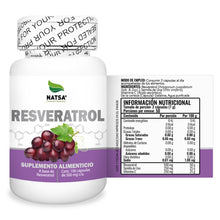 Resveratrol 100 cápsulas