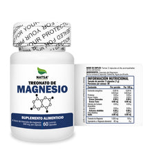 Treonato de Magnesio 60 cápsulas