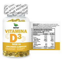 Vitamina D3 5000 IU 300 softgels