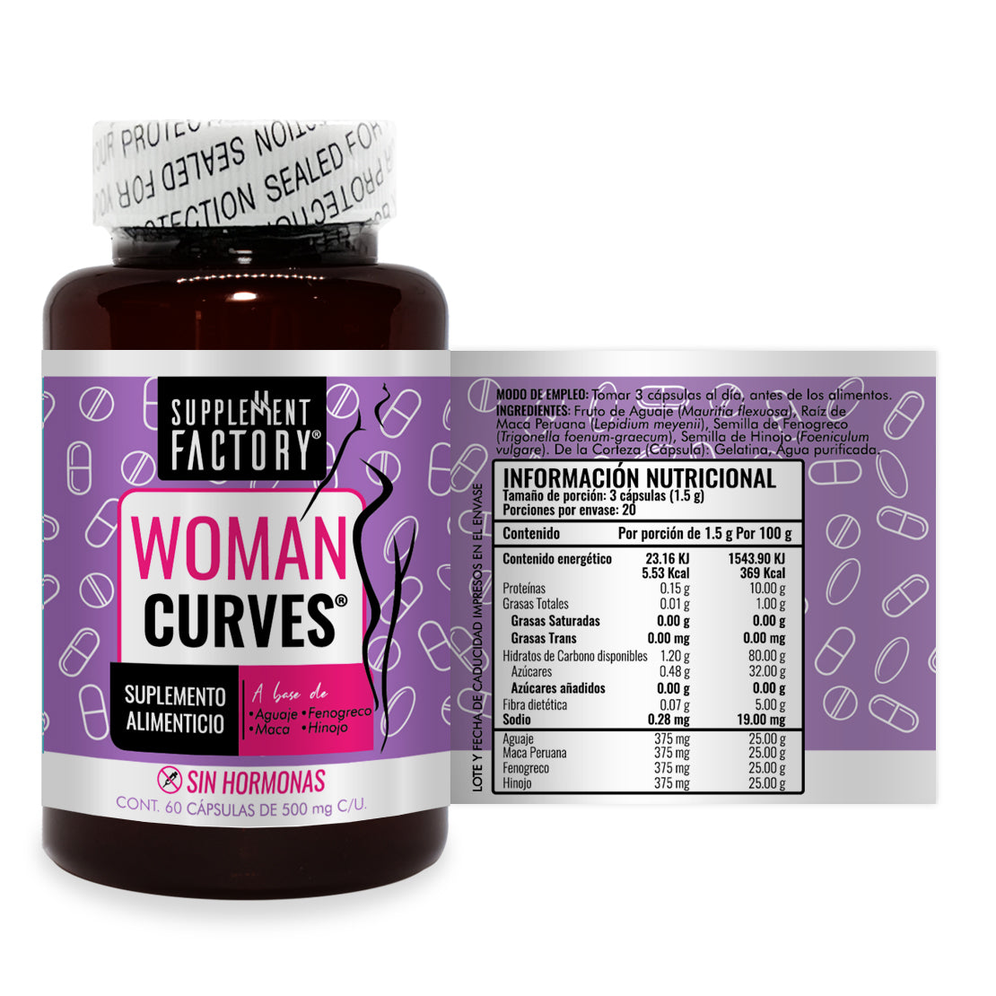Woman Curves 60 cápsulas