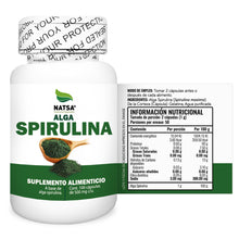 Alga Espirulina 100 cápsulas