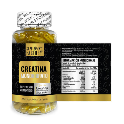 Creatina 100 cápsulas