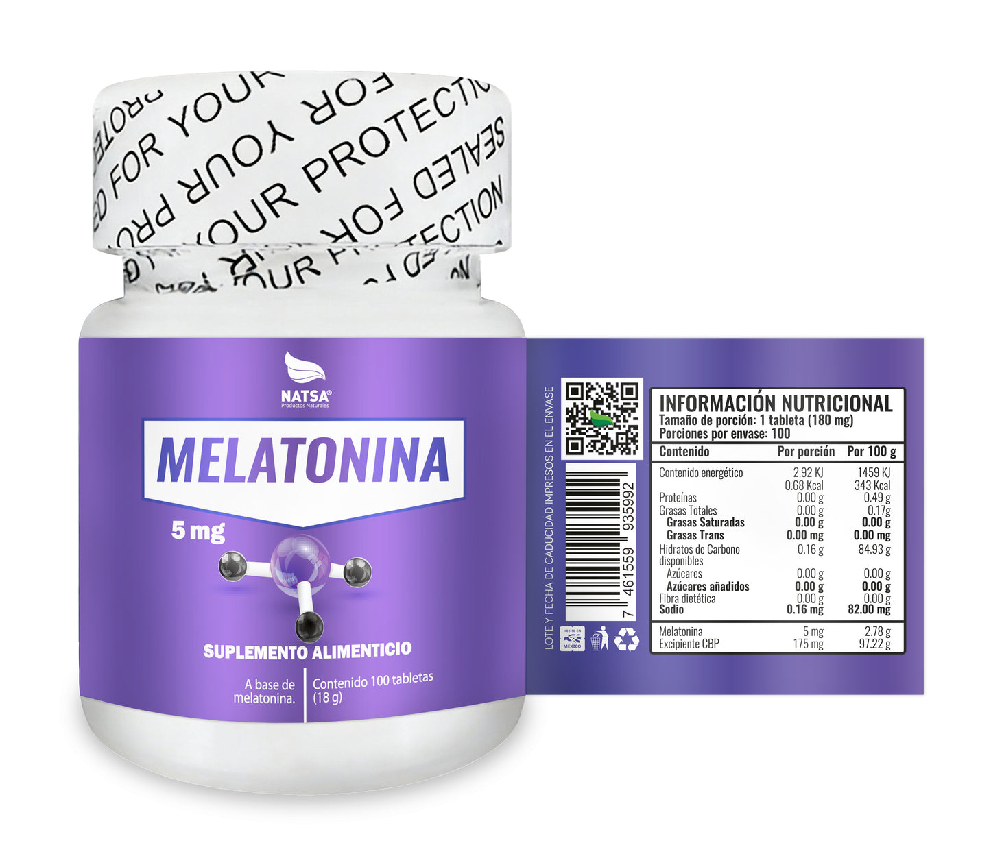 Melatonina 100 tabletas