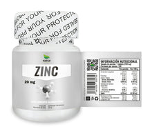 Zinc 20 mg 100 tabletas