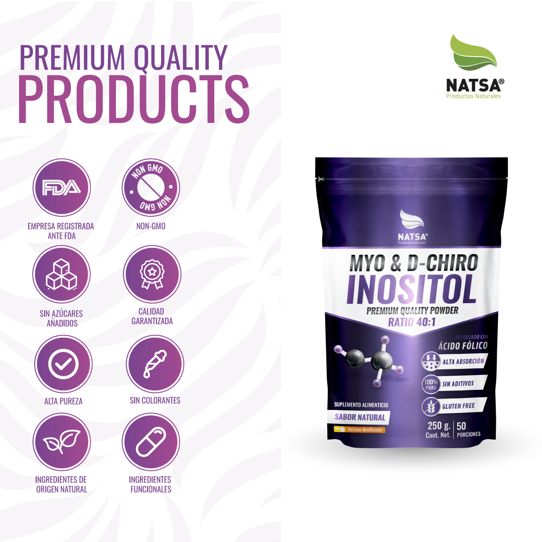 Myo & D-Chiro Inositol 40:1 250 g